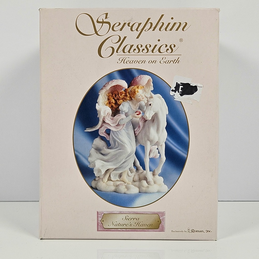Seraphim Classics Sierra Nature's Haven Angel Horse Figurine Roman Inc 83526